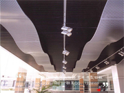 复杂异形铝单板安装案例_波浪吊顶天花 (2)