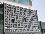 复杂异形铝单板安装案例_艺术雕刻铝单板幕墙 (50)