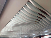 复杂异形铝单板安装案例_方形铝通吊顶 (3)